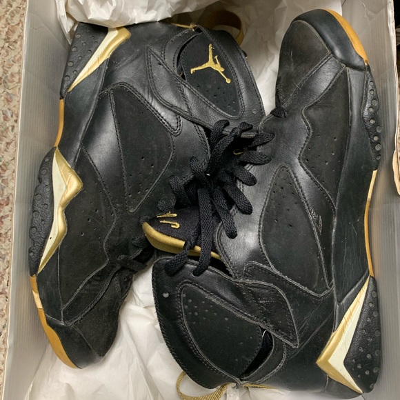 GOLD MEDAL PACK JORDAN 6 & 7 Size 9.5 Black &white - Picture 3 of 8